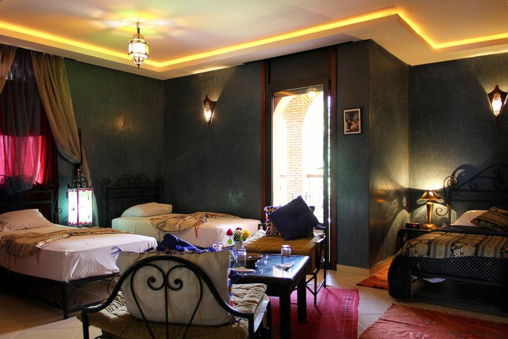 Bed and Breakfast Palais Dar Ouladna Marrakesch Zimmer foto