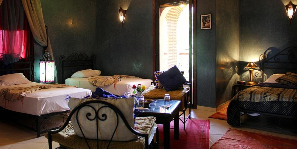Bed and Breakfast Palais Dar Ouladna Marrakesch Zimmer foto